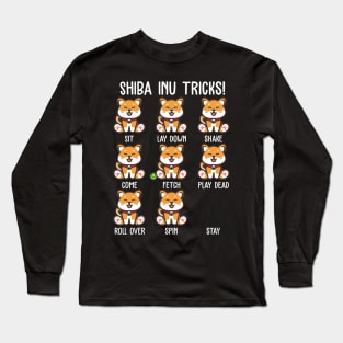 Shiba inutricks Long Sleeve T-Shirt